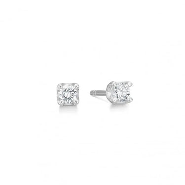 Crown Ørestikker 0,30 ct. - 14 kt. Hvidguld fra Mads Z Crown