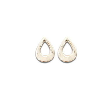 Earring small shiny silver IMPERIAL fra Izabel Camille