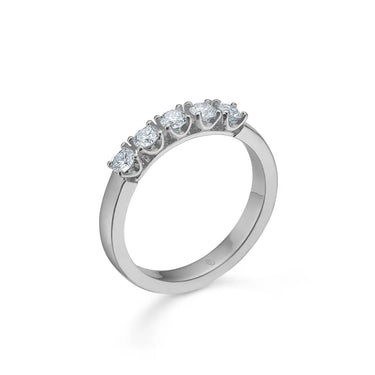 Crown Alliance ring 0,45 ct. - 14 kt. Hvidguld fra Mads Z Crown