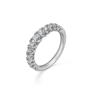 Crown Princess Ring 0,50 ct. - 14 kt. Hvidguld fra Mads Z Crown