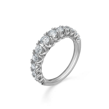 Crown Princess Ring 1,00 ct. - 14 kt. Hvidguld fra Mads Z Crown