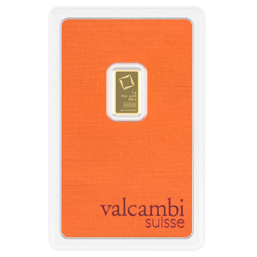 Guldbarre 1 gram Valcambi Suisse