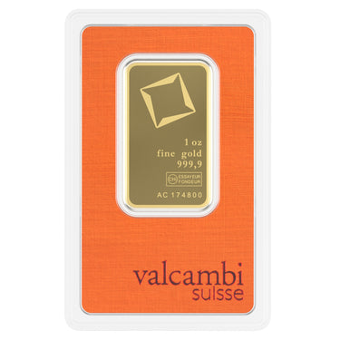 Guldbarre 1 oz Valcambi Suisse