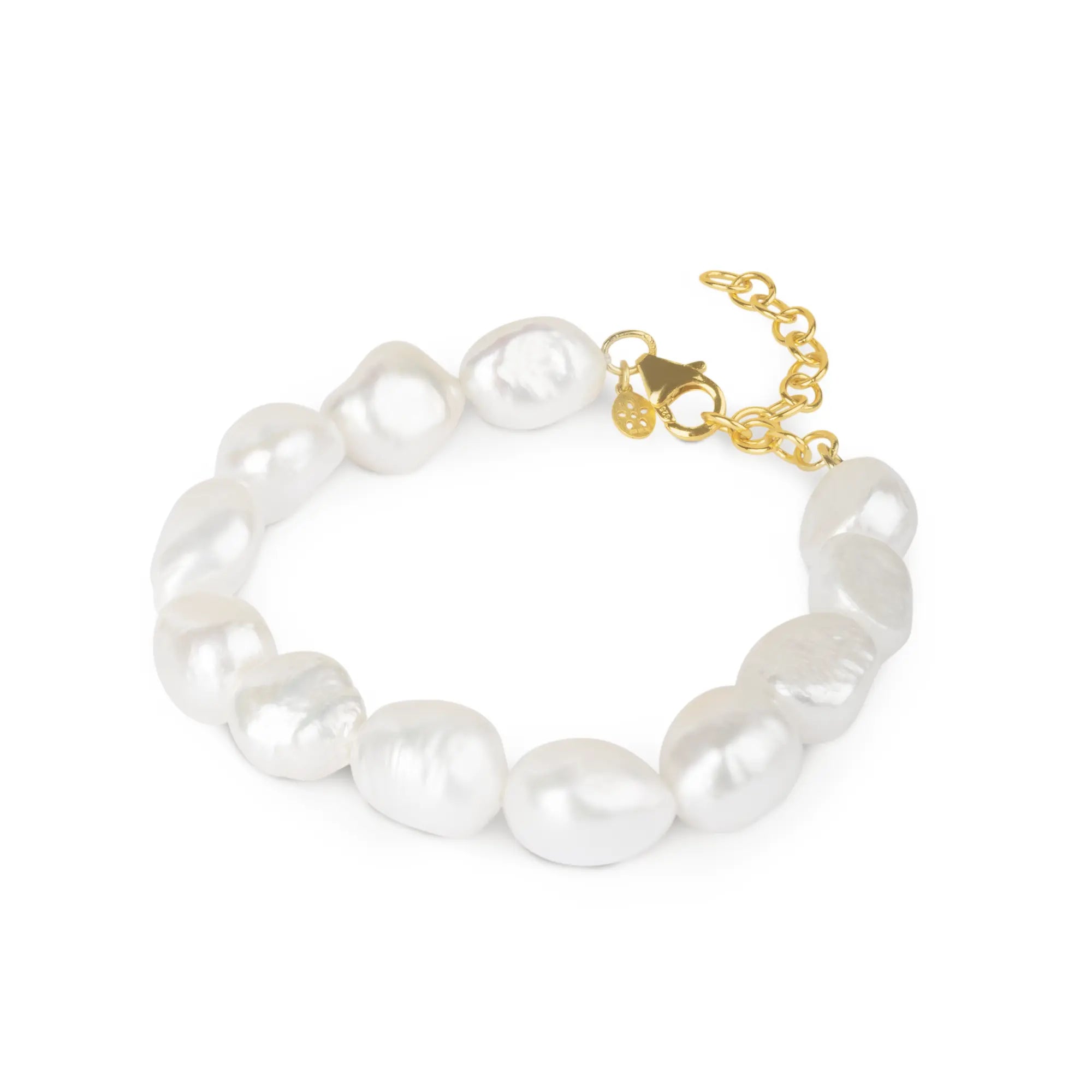 Aura grande armbånd - Forgyldt fra Bybiehl