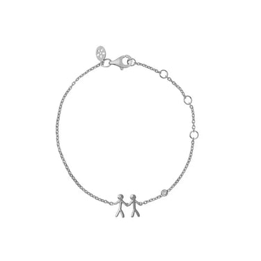 Together - My Love armbånd  (2) - Sølv fra Bybiehl
