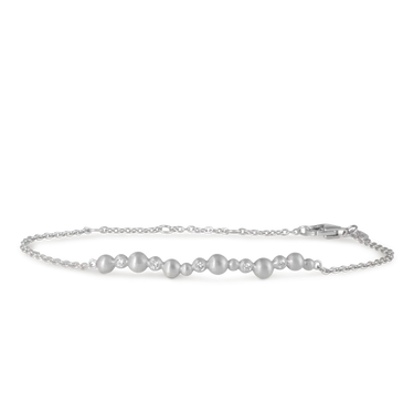 Pebbles Bracelet - Sølv fra Bybiehl