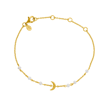 Summer Moon Armbånd - Forgyldt