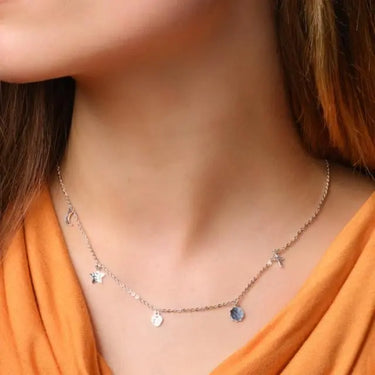 CHARM52 halskæde - Sølv fra Nordahl Jewellery