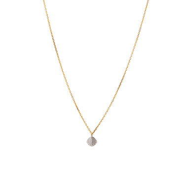 tres petit vintage shell necklace fra Stine A Jewelry