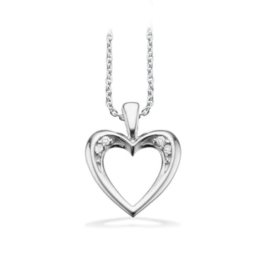 Hjerte 0,02 H-W/SI 14 kt. m/ s fra Scrouples Jewellery