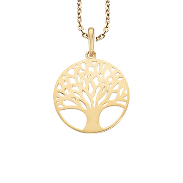 Livets træ vedhæng - 8 kt. Guld fra Scrouples Jewellery