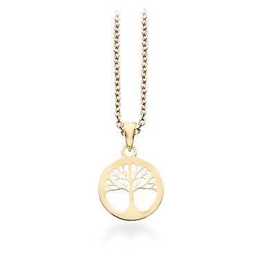 Livets træ vedhæng - 8 kt. Guld fra Scrouples Jewellery
