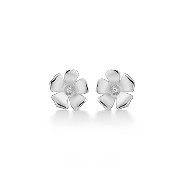 Fleur Øreringe -  Sølv fra Mads Z Silver Label