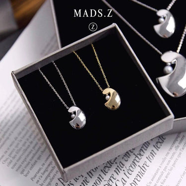 Mother / Child Halskæde m. Kulturperle - Sølv fra Mads Z Silver Label