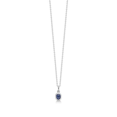 Cabochon halskæde - Sølv fra Mads Z Silver Label