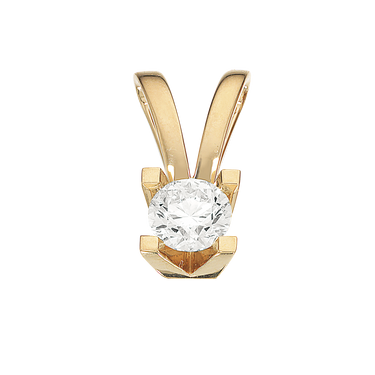 Kleopatra vedhæng 0,35 ct. W/SI - 14 kt. Guld fra Scrouples Kleopatra