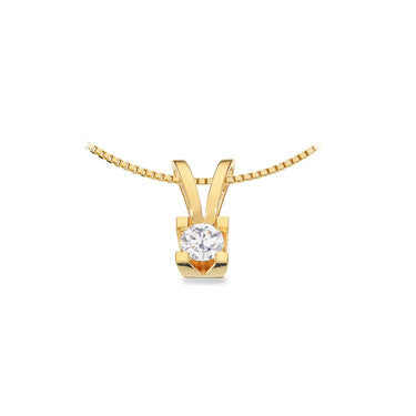 Kleopatra vedhæng 0,40 ct. W/SI - 14 kt. Guld fra Scrouples Kleopatra