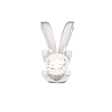Kleopatra vedhæng 0,35 ct. W/SI - 14 kt. Hvidguld fra Scrouples Kleopatra