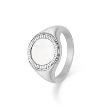 Victorian ring rund - Sølv fra Mads Z Silver Label