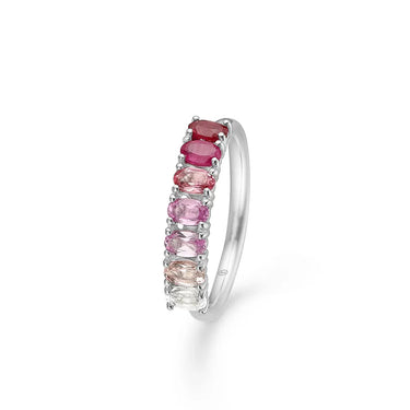 Poetry Ruby Ring - Sølv fra Mads Z Silver Label