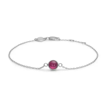 Cabochon armbånd - Sølv fra Mads Z Silver Label