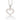 Hjertevedhæng m. zirkoner - Sølv fra Scrouples Jewellery