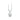 Halskæde m. zirkon - Sølv fra Scrouples Jewellery
