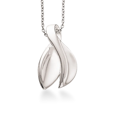 Vedhæng m. kæde - Sølv fra Scrouples Jewellery