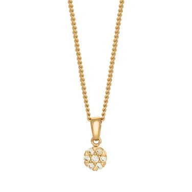 Flower vedhæng - 8 kt. Guld fra Gold Essentials