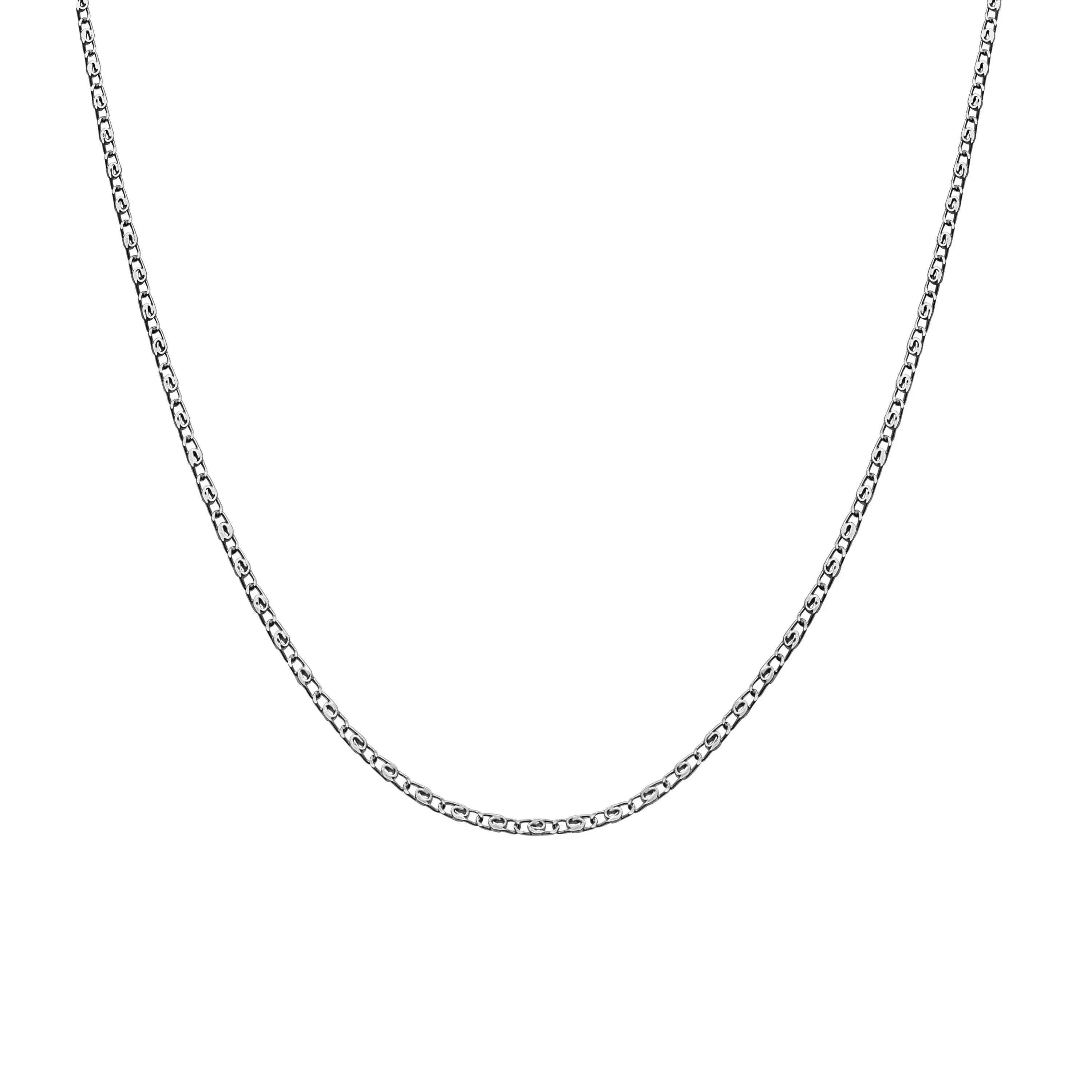 Eva Choker halskæde - Sølv fra Maanesten