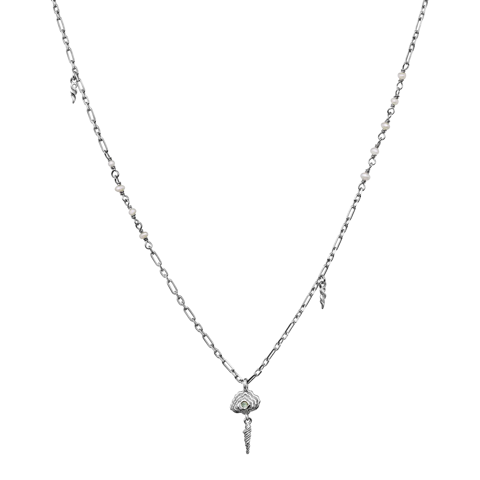 Benedicte Necklace - Sølv fra Maanesten