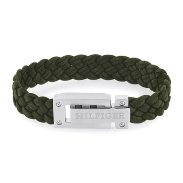 TOMMY HILFIGER FLAT BRAIDED LEATHER fra Tommy Hilfiger