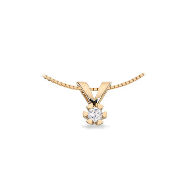 Vida Vedhæng 0,05 ct. - 8 kt. Guld fra Scrouples Vida