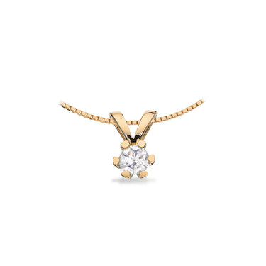 Vida Vedhæng 0,15 ct - 8 kt. Guld fra Scrouples Vida