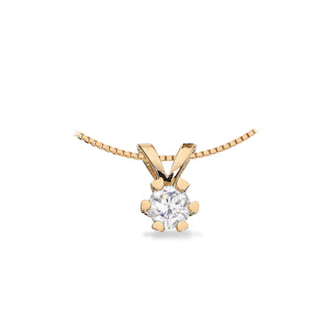 Vida Vedhæng 0,25 ct. - 8 kt. Guld fra Scrouples Vida
