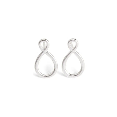 Loop Small ørestik - Sølv fra Lush Lush Jewelry