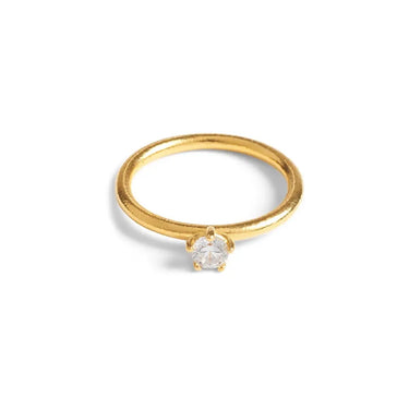 Rock ring - Forgyldt fra Lush Lush Jewelry