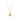 Shaded halskæde - Forgyldt fra Lush Lush Jewelry