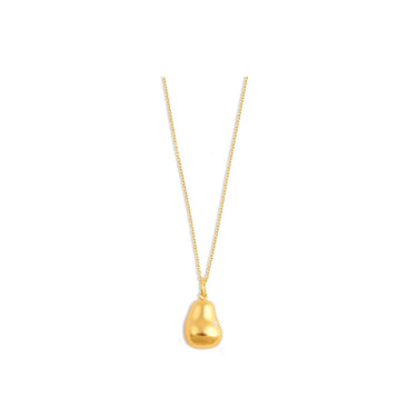 Chubby Drop halskæde - Sølv fra Lush Lush Jewelry