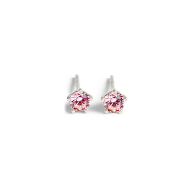 Petite Rose Rock Ørestikker - Sølv fra Lush Lush Jewelry
