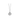 Shell vedhæng - Sølv fra Lush Lush Jewelry
