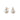 Ørestik m. fvkp. 0,053 TW/SI - 14 kt. Guld