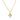 Collier m. Dagmarkors - 8 kt. Guld fra Lund Copenhagen