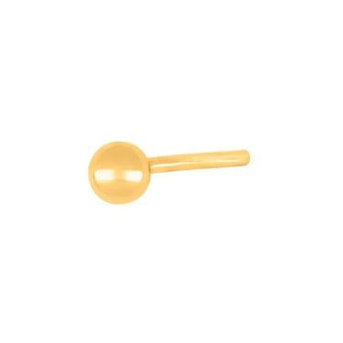 Kugleørestik 3 mm - Forgyldt fra Son Of Noa