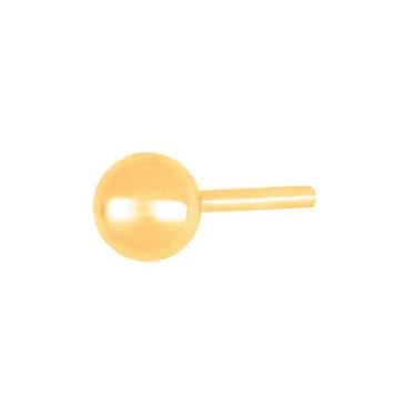 Kugleørestik 4 mm - Forgyldt fra Son Of Noa