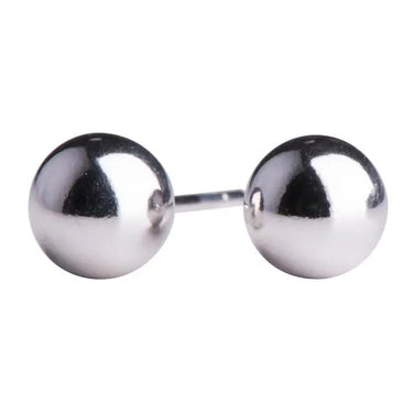 Kugleørestikker 6 mm - Sølv fra Nordahl Jewellery