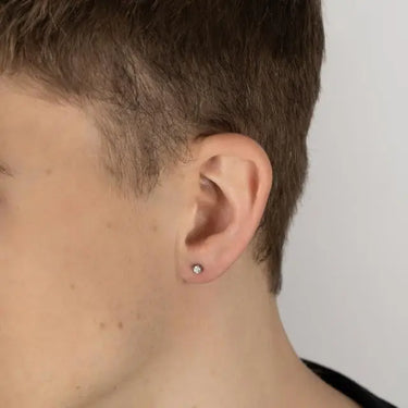 Ørestik 3 mm - Sølv fra Son Of Noa