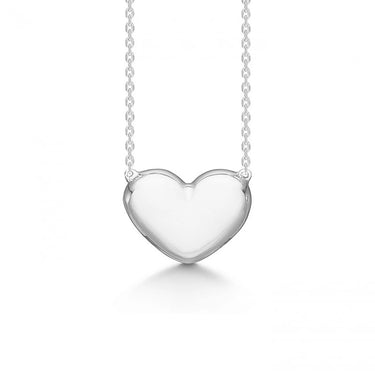 Heart halskæde - Sølv