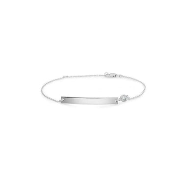Indentity armbånd - Sølv fra Mads Z White Label Sølv