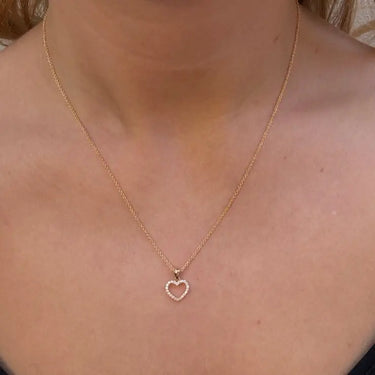 Rhianna Vedhæng - 8 kt. fra Mads Z White Label Guld
